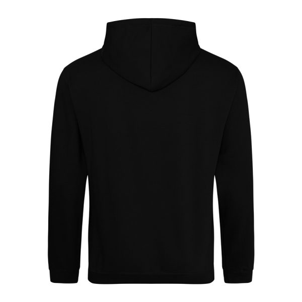 Hoodie Herren "Supergeil Classic" Schwarz – Bild 2