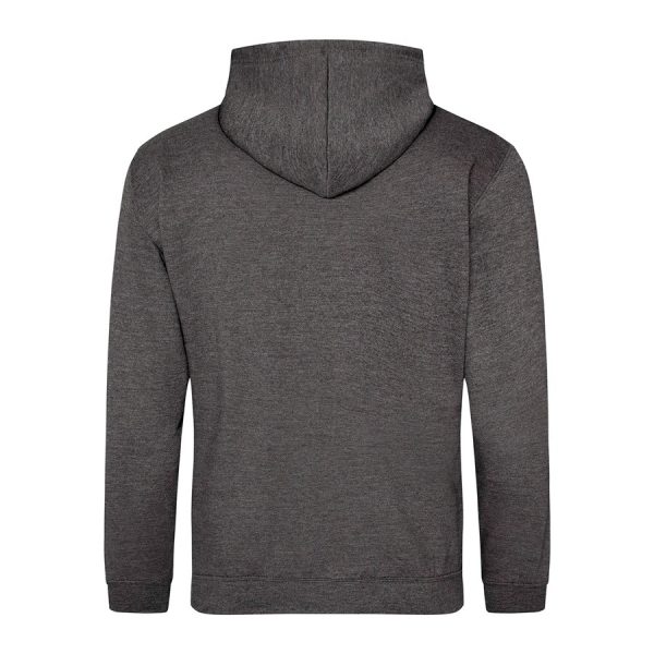 Hoodie Herren "Supergeil Classic" Charcoal – Bild 2