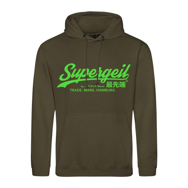 Hoodie Herren "Supergeil Classic Colours" – Bild 10
