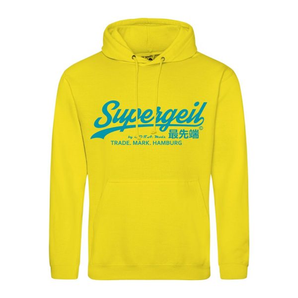 Hoodie Herren "Supergeil Classic Colours" – Bild 11