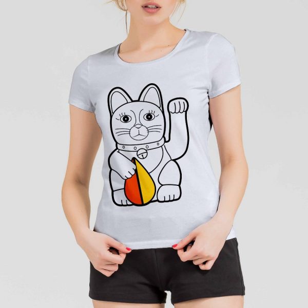 T-Shirt Damen "Kōreisha Neko" – Bild 4