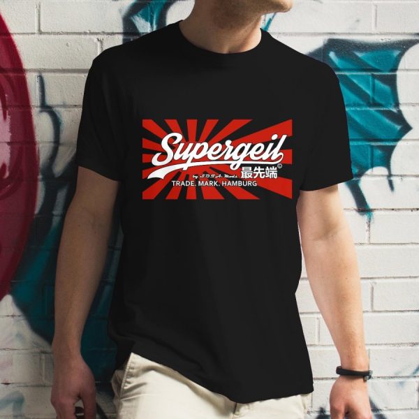 T-Shirt Herren "Supergeil Sun"