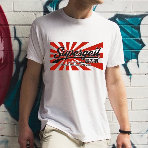 T-Shirt Herren "Supergeil Sun" – Bild 4