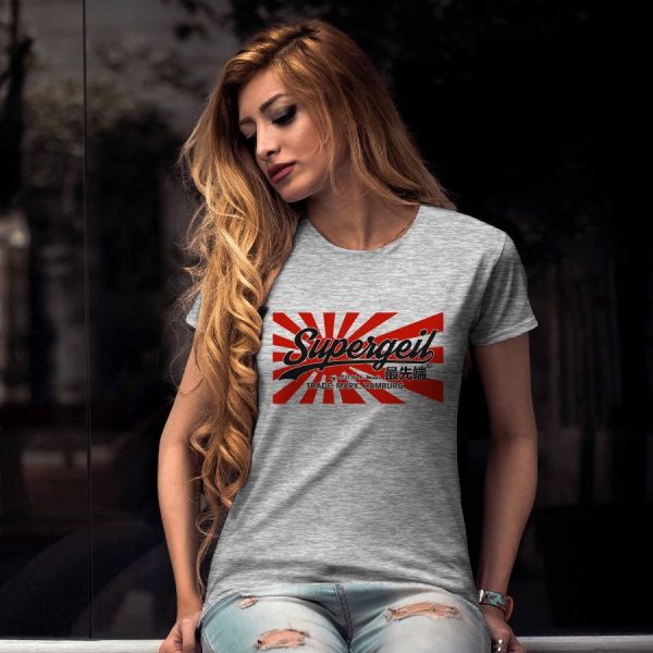T-Shirt Damen "Supergeil Sun" – Bild 3