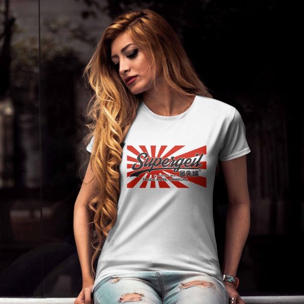 T-Shirt Damen "Supergeil Sun" – Bild 4