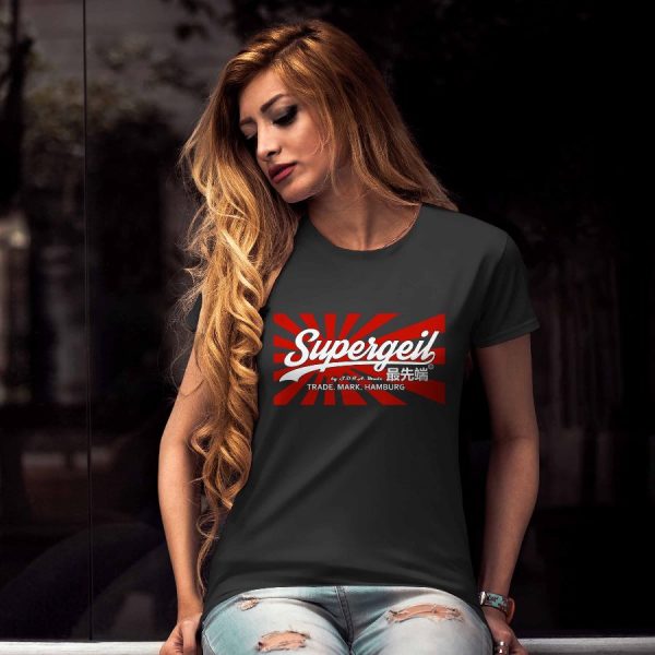 T-Shirt Damen "Supergeil Sun" – Bild 2