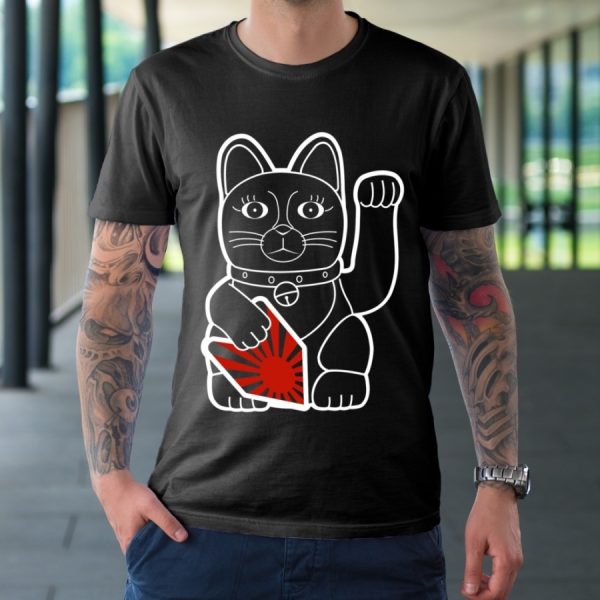 T-Shirt Herren "Rising Sun Neko" – Bild 2