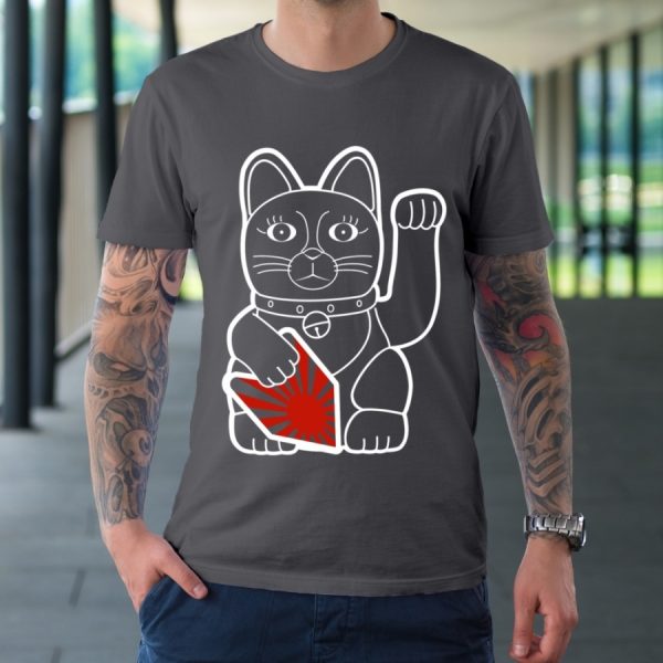 T-Shirt Herren "Rising Sun Neko" – Bild 3