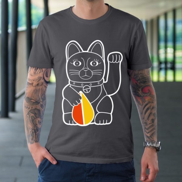 T-Shirt Herren "Kōreisha Neko" – Bild 3