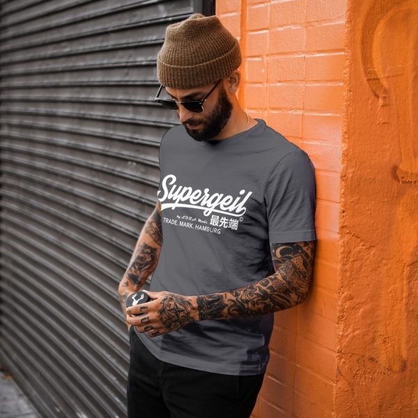 T-Shirt Herren "SUPERGEIL Classic" – Bild 3