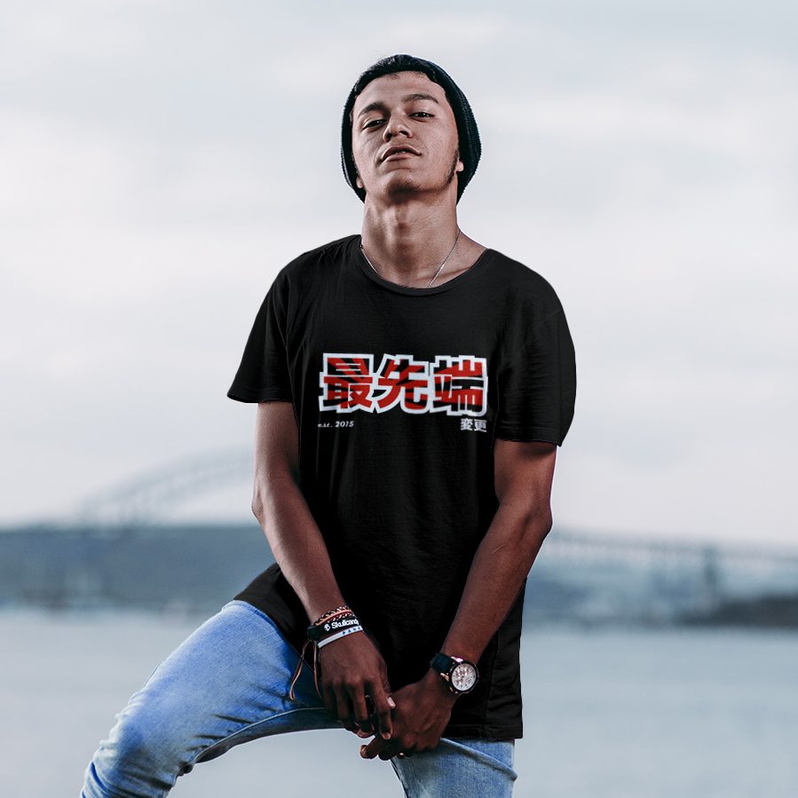 tshirt-5 latino SOTA black shirt white logo