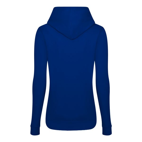 Hoodie Damen "Supergeil Classic" Royal Blau – Bild 2
