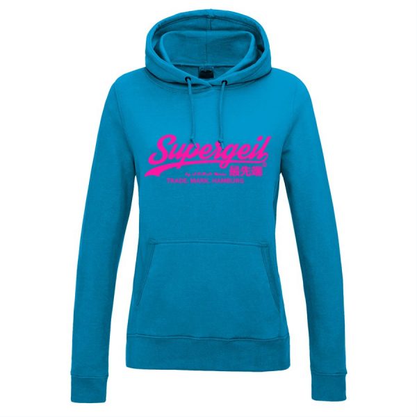 Hoodie Damen "Supergeil Classic Colours" – Bild 7