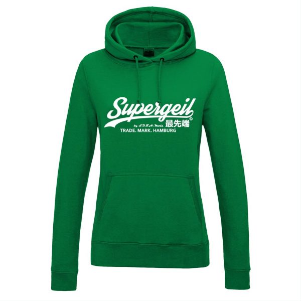 Hoodie Damen "Supergeil Classic Colours" – Bild 9