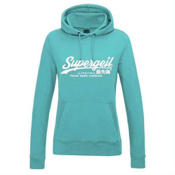 Hoodie Damen "Supergeil Classic Colours"