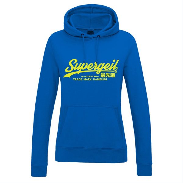 Hoodie Damen "Supergeil Classic Colours" – Bild 6